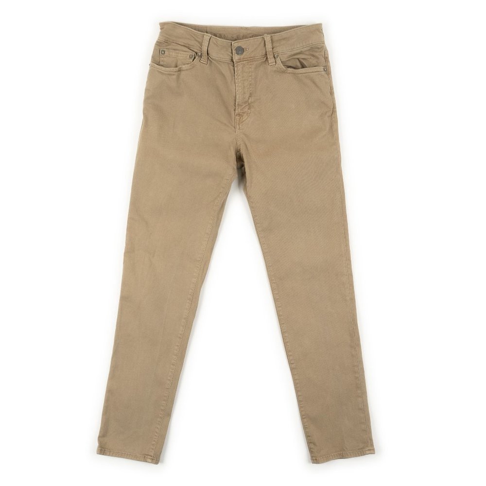 American Eagle Flex Slim Straight tan jeans size 30x32